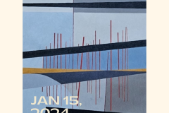Beige Black Modern Simple Art Exhibition Flyer - 1